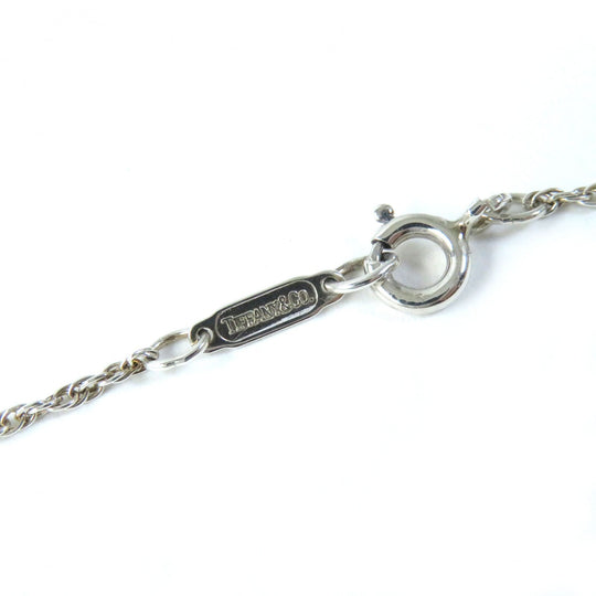 TIFFANY&Co. Necklace Main: SV925, Part: 750 Silver gold Women Used Authentic