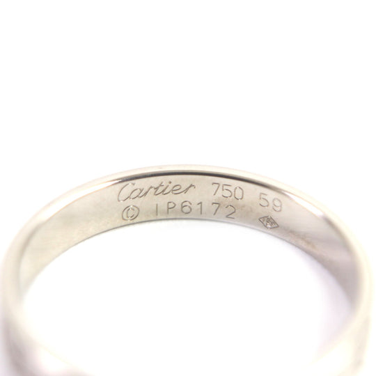 CARTIER Ring Main�F750 Silver Mini love ring mens Used Authentic