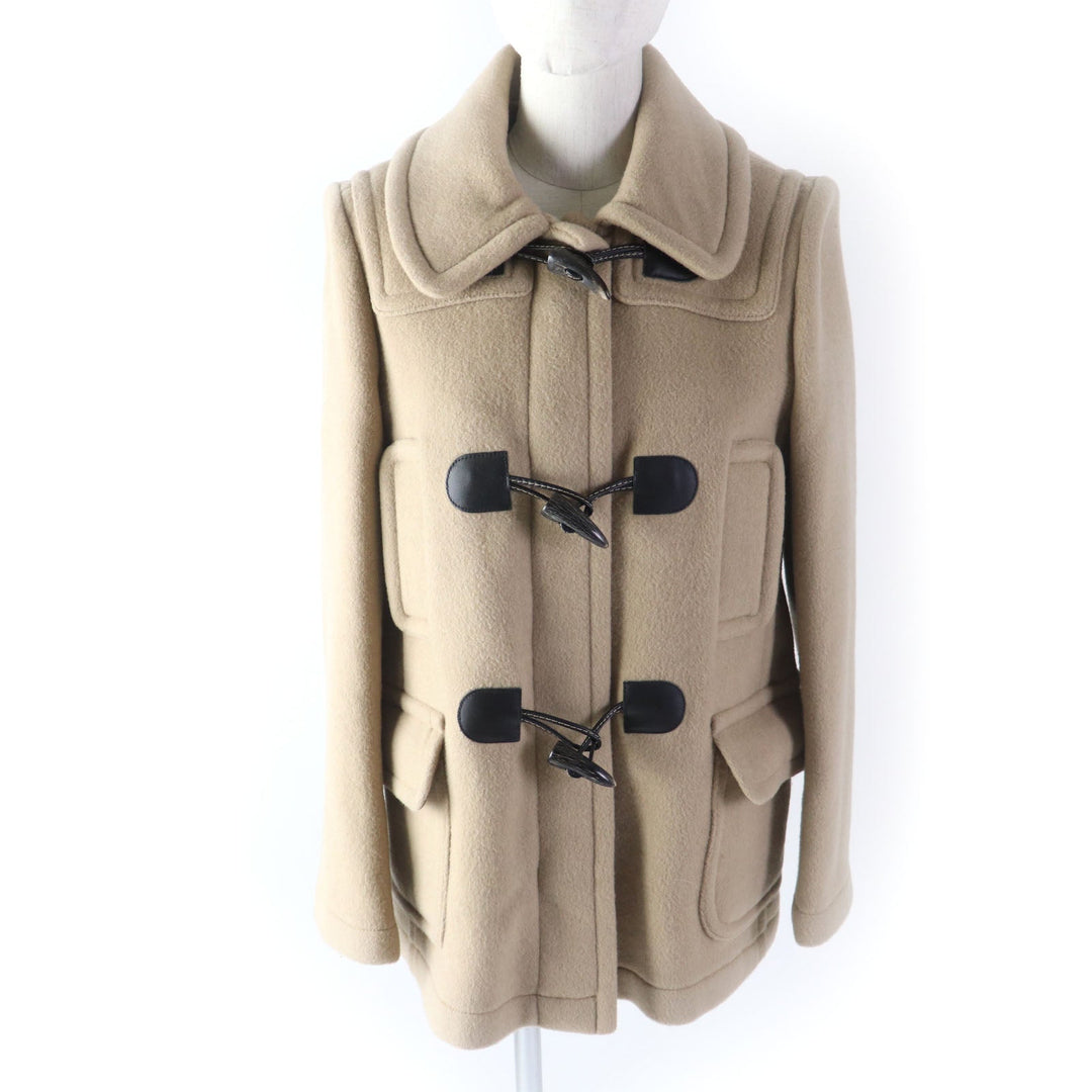 BURBERRY LONDON Duffel coat Main: 100% wool beige Women 6 Used Authentic
