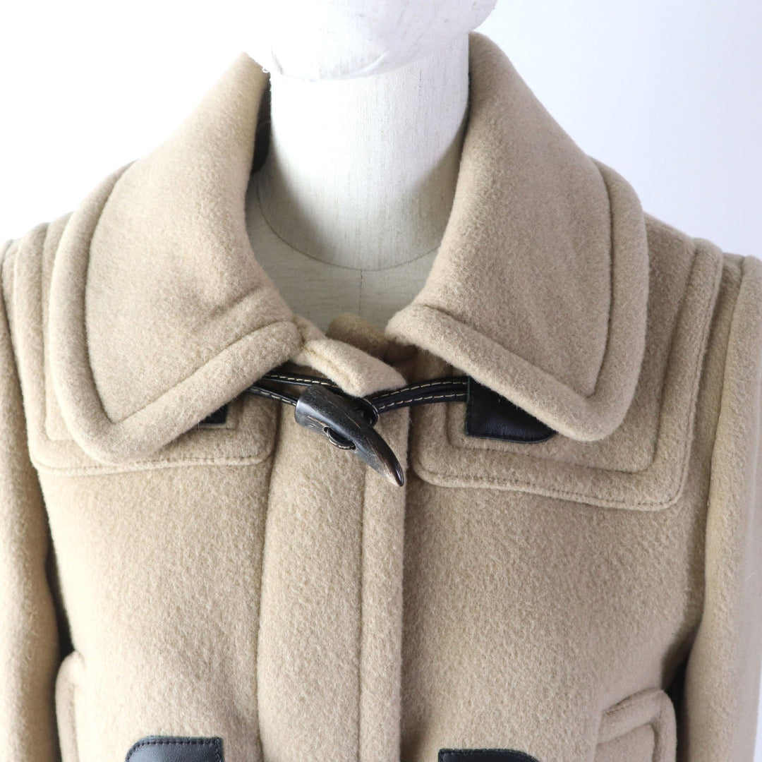 BURBERRY LONDON Duffel coat Main: 100% wool beige Women 6 Used Authentic