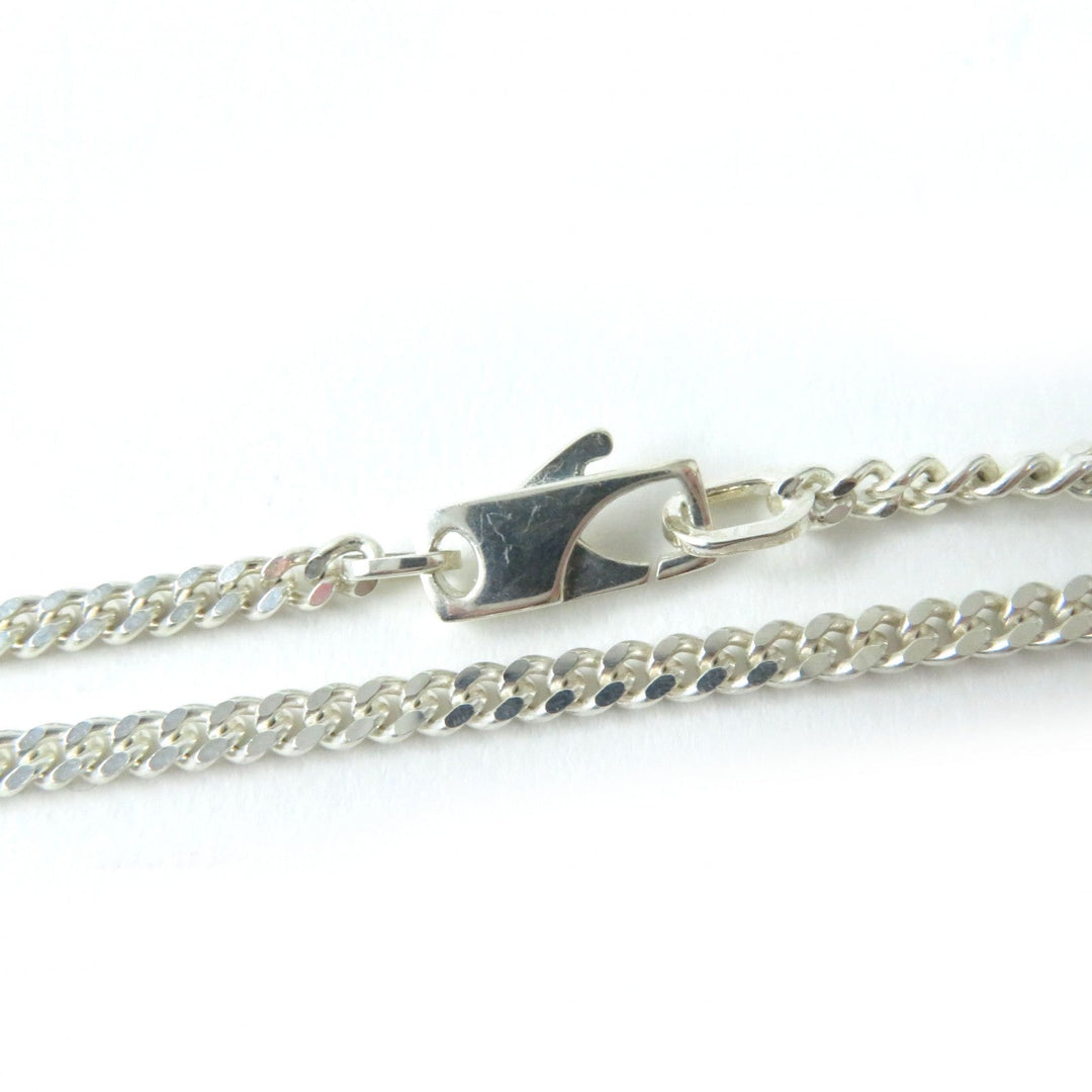 GUCCI Necklace Main�FAG925 Silver G motif cut out Women Used Authentic