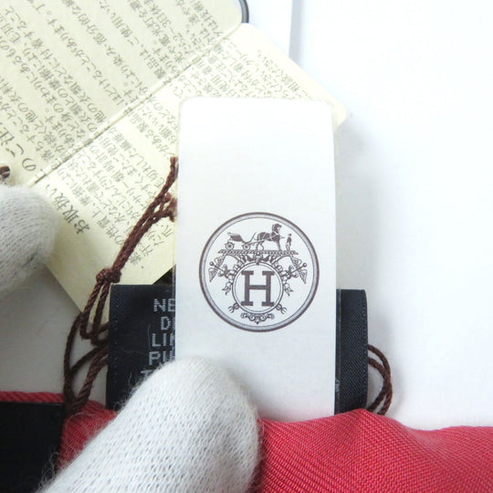 HERMES scarf Main: 100% silk MULTICO/ROUGE PANI LA SHAR PAWNEE Pawny Chief Twill up Women Used Authentic
