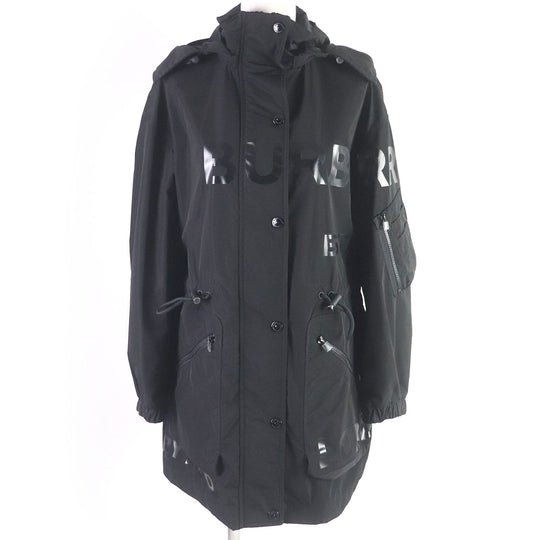 BURBERRY Blouson 8029469 Main: 100% polyester, Sleeve lining: 100% cupra black Women 36 Used Authentic