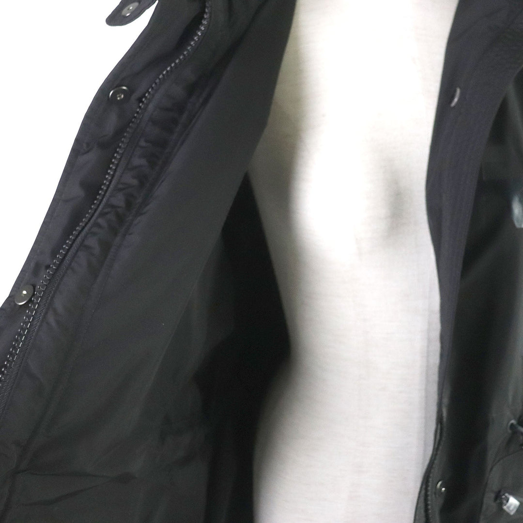 BURBERRY Blouson 8029469 Main: 100% polyester, Sleeve lining: 100% cupra black Women 36 Used Authentic