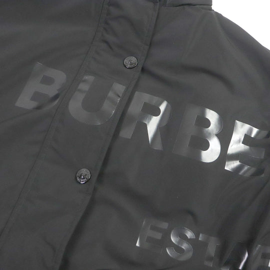 BURBERRY Blouson 8029469 Main: 100% polyester, Sleeve lining: 100% cupra black Women 36 Used Authentic