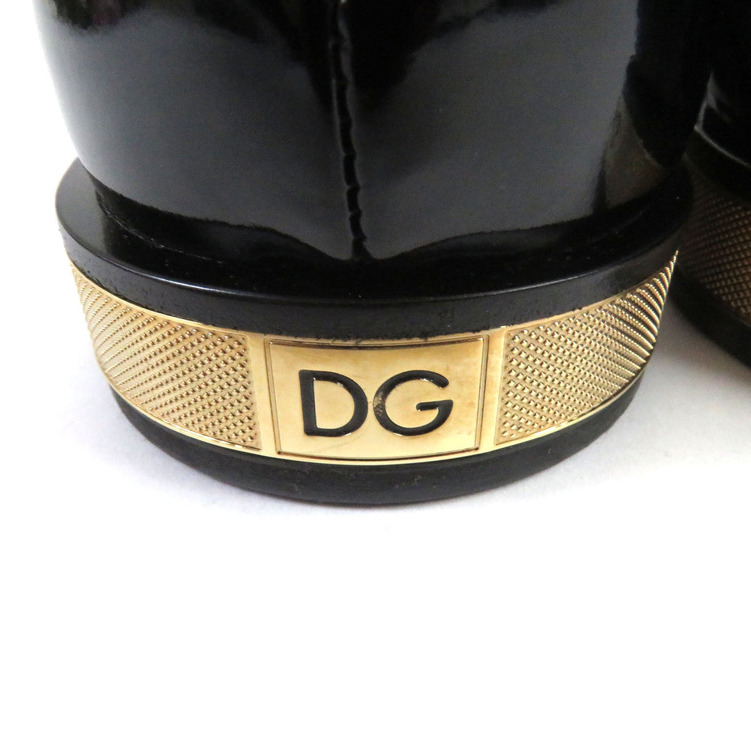 DOLCE&GABBANA Dress shoes Main: Leather black Women 35 1/2 Used Authentic