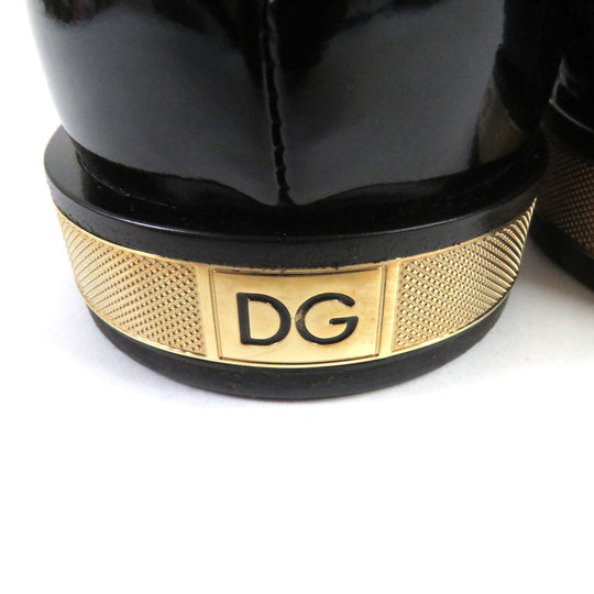 DOLCE&GABBANA Dress shoes Main: Leather black Women 35 1/2 Used Authentic