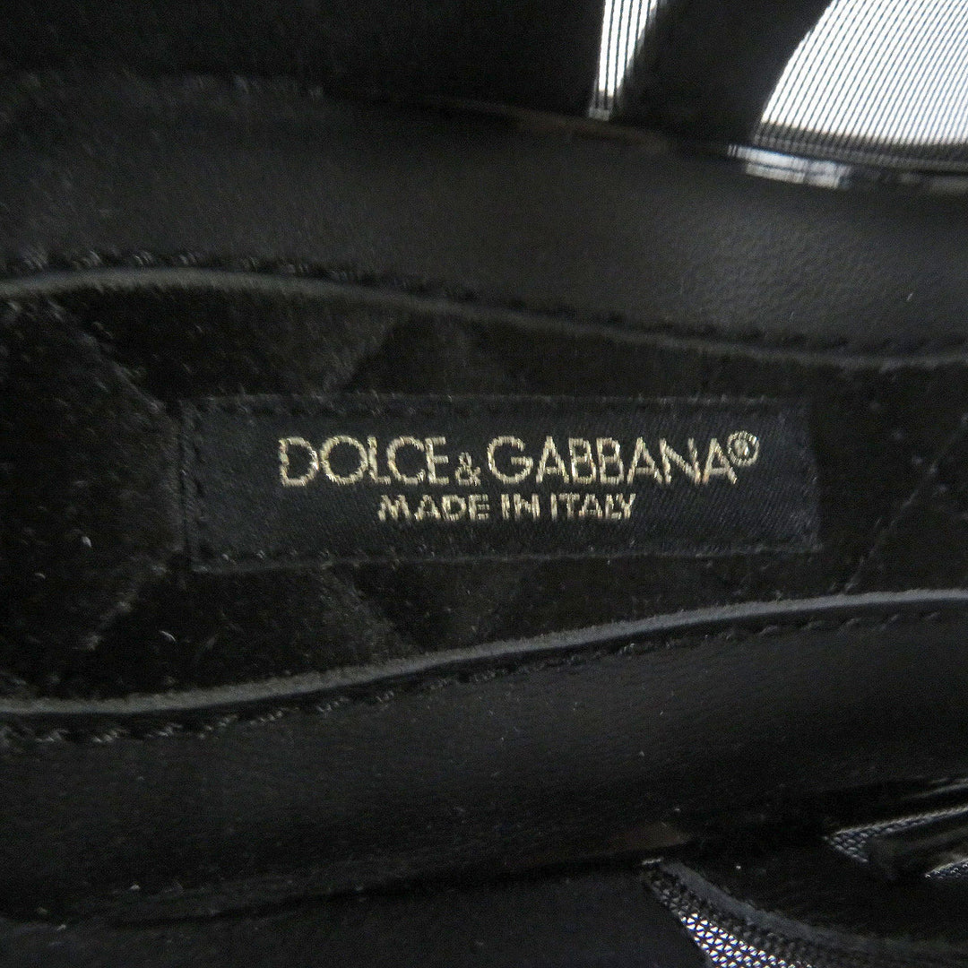 DOLCE&GABBANA Dress shoes Main: Leather black Women 35 1/2 Used Authentic