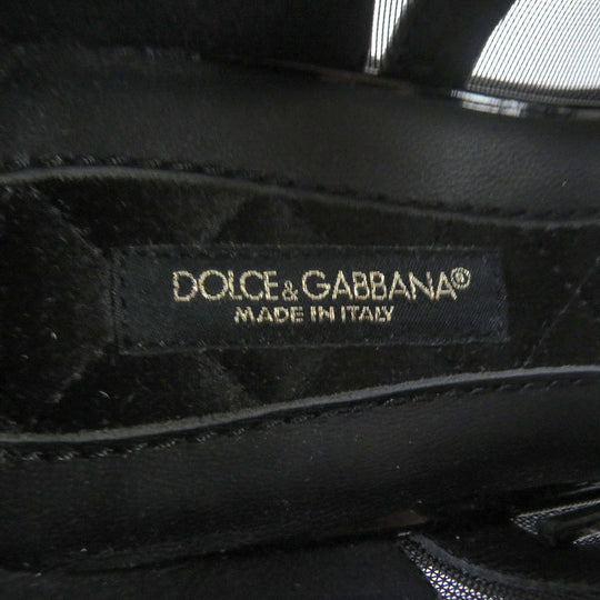 DOLCE&GABBANA Dress shoes Main: Leather black Women 35 1/2 Used Authentic