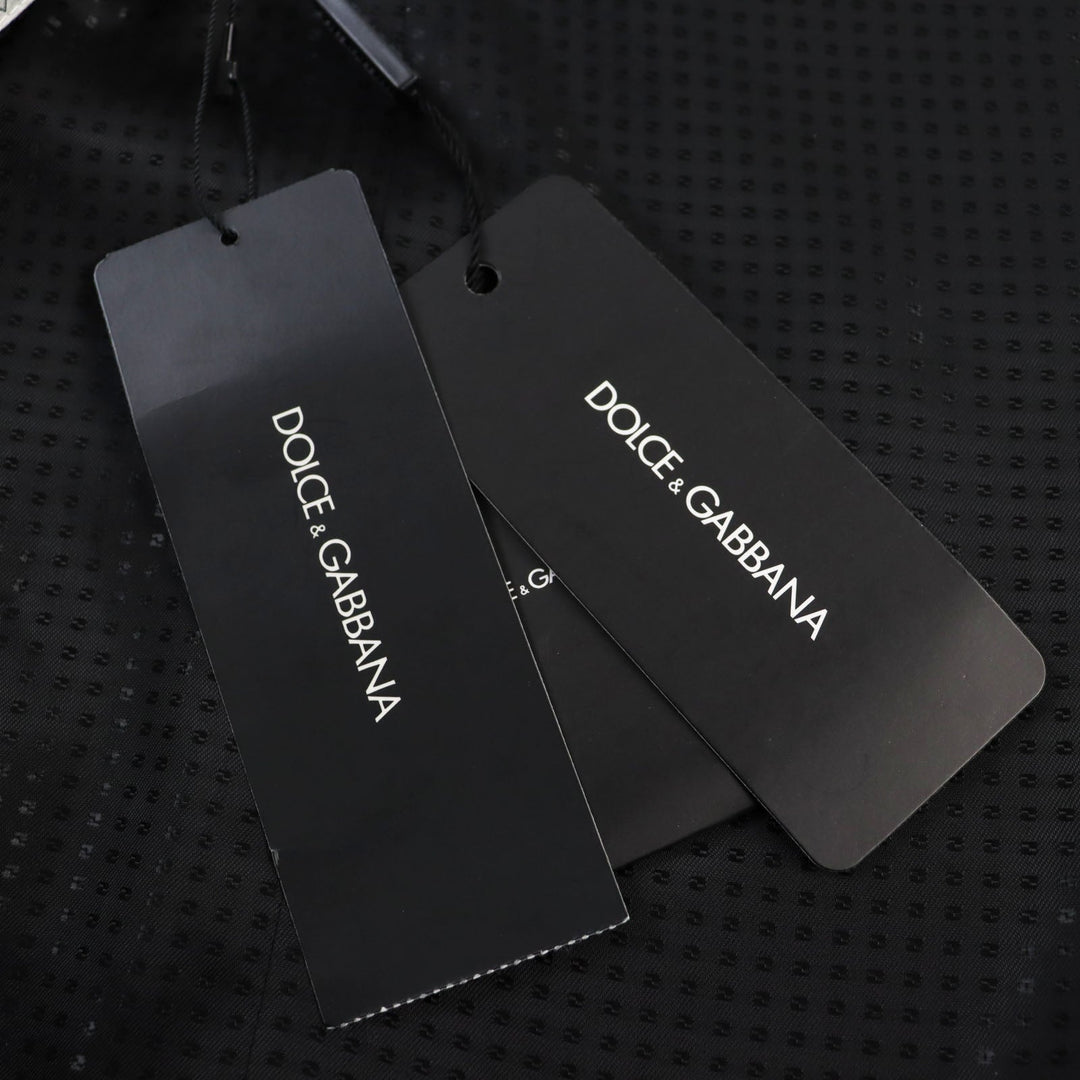 DOLCE&GABBANA Chester coat Outer: 97% wool, Outer: 3% elastane (polyurethane), Lining: 36% viscose (rayon), Lining: 34% acetate, Lining: 30% cupra Dark gray mens 46 Used Authentic