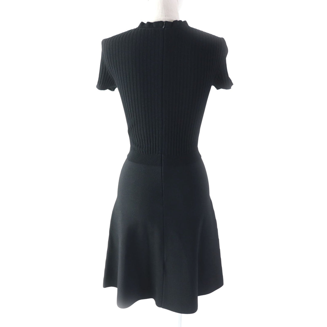 VALENTINO one piece MB3KD050336 Outer material: 83% viscose, Outer material: 17% rayon, Outer material: 71% cotton, Outer material: 21% rayon, Outer material: 8% nylon black Women S Used Authentic