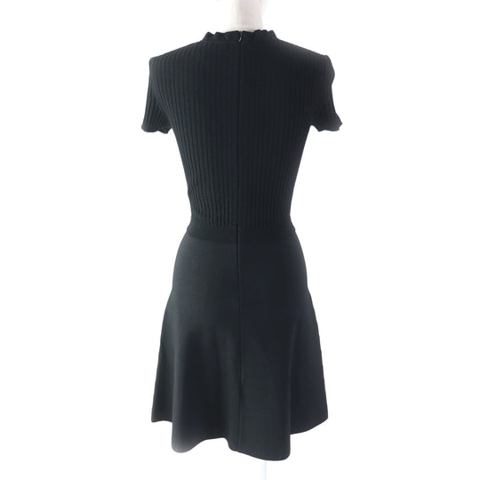 VALENTINO one piece MB3KD050336 Outer material: 83% viscose, Outer material: 17% rayon, Outer material: 71% cotton, Outer material: 21% rayon, Outer material: 8% nylon black Women S Used Authentic