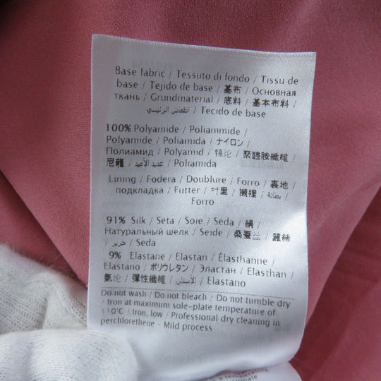 VALENTINO one piece PB3VAGZ6360 Outer: 65% wool, Outer: 35% silk, Lining: 91% silk, Lining: 9% polyurethane, Part: 100% nylon, Outer 2: 71% cotton, 21% rayon, 8% nylon pink Women 2 Used Authentic