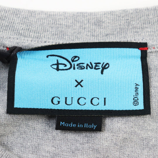 GUCCI Short sleeve T-shirt 548334 XJDAE Main: 100% cotton gray mens XXL Used Authentic