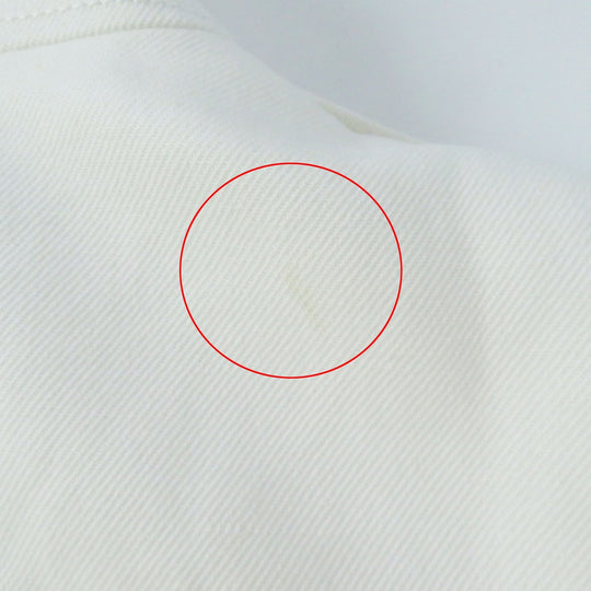 COACH Denim Jacket 81531 Outer: 60% cotton, Outer: 40% linen, Lining: 100% polyester white Women M Used Authentic