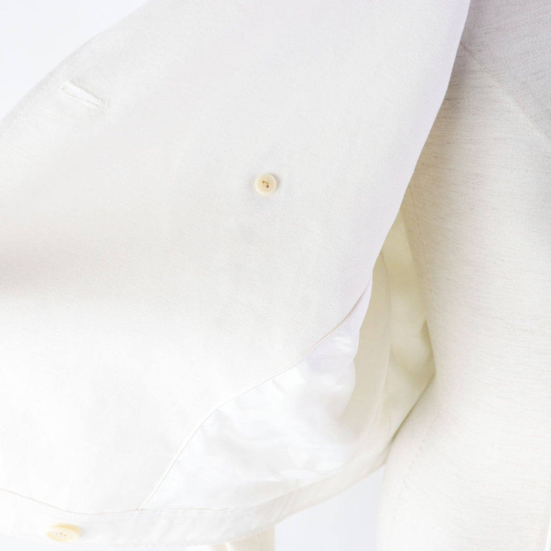 COACH Denim Jacket 81531 Outer: 60% cotton, Outer: 40% linen, Lining: 100% polyester white Women M Used Authentic