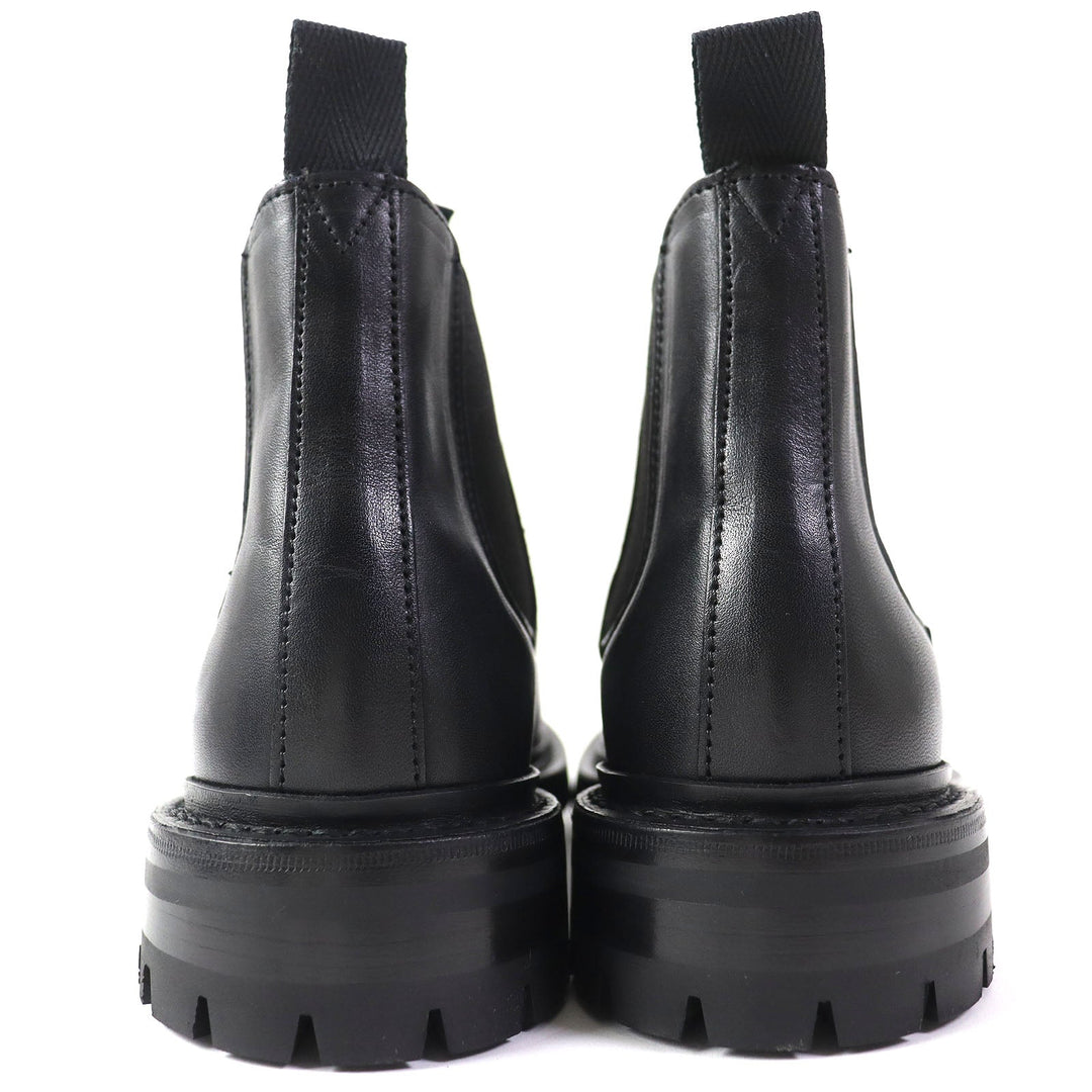 BURBERRY short boots Upper: Cowhide, Polyurethane, Cotton Sole: Rubber black DEE LOW Women 2 Used Authentic