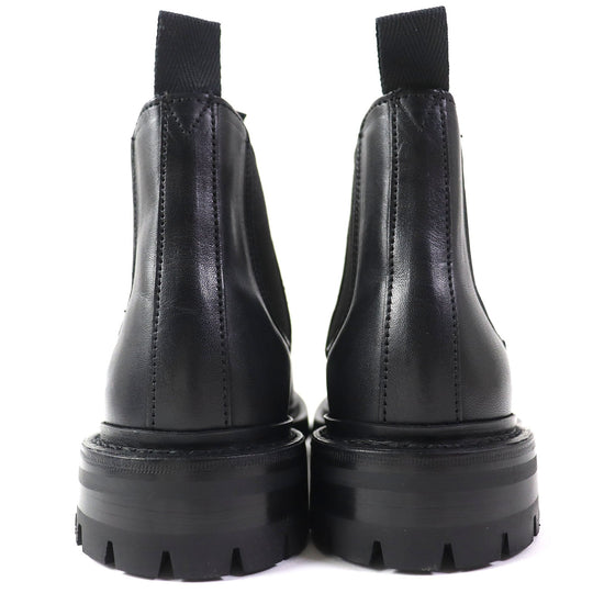 BURBERRY short boots Upper: Cowhide, Polyurethane, Cotton Sole: Rubber black DEE LOW Women 2 Used Authentic