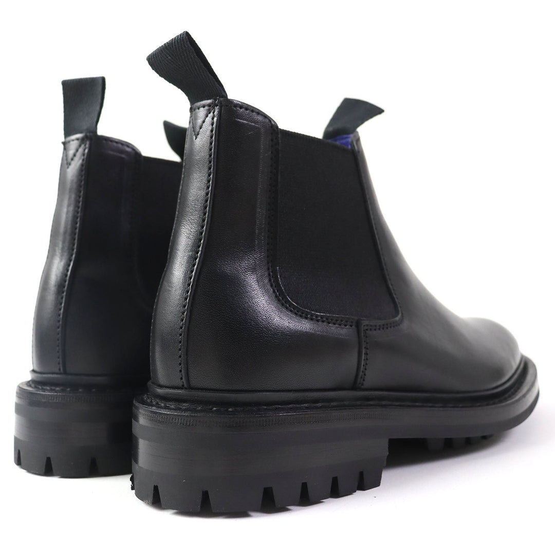 BURBERRY short boots Upper: Cowhide, Polyurethane, Cotton Sole: Rubber black DEE LOW Women 2 Used Authentic