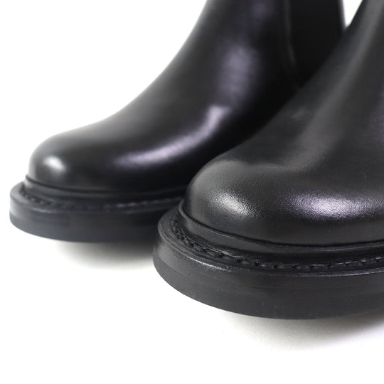 BURBERRY short boots Upper: Cowhide, Polyurethane, Cotton Sole: Rubber black DEE LOW Women 2 Used Authentic