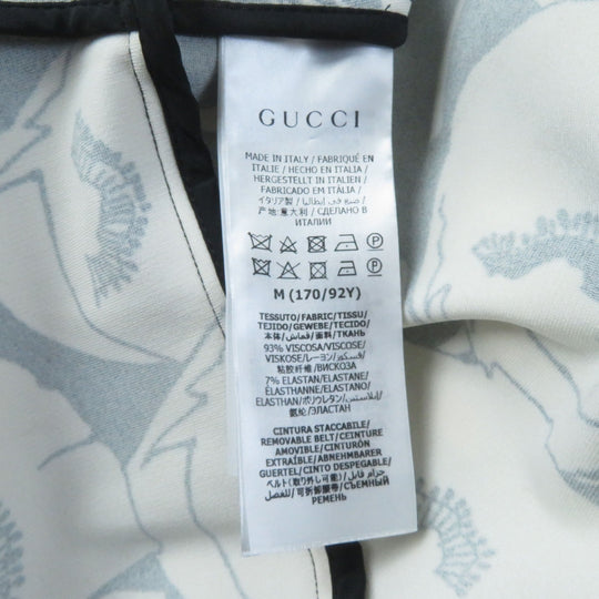 GUCCI one piece 653181 Main: 93% rayon, Main: 7% polyurethane Black beige Women M Used Authentic