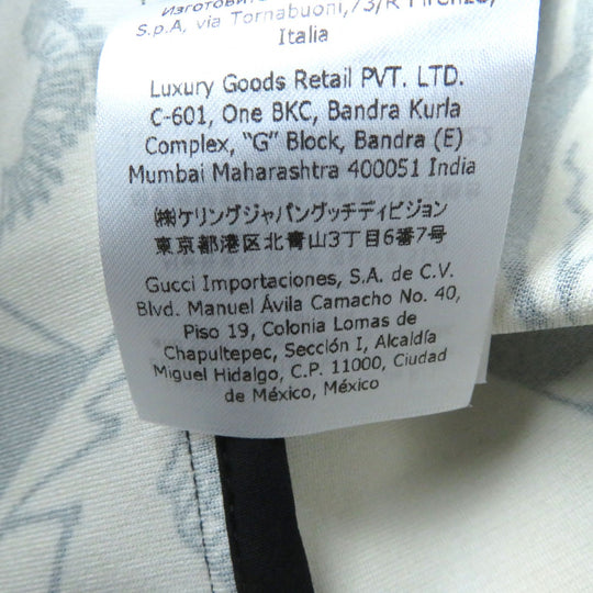 GUCCI one piece 653181 Main: 93% rayon, Main: 7% polyurethane Black beige Women M Used Authentic