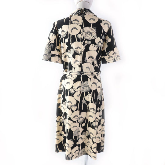 GUCCI one piece 653181 Main: 93% rayon, Main: 7% polyurethane Black beige Women M Used Authentic