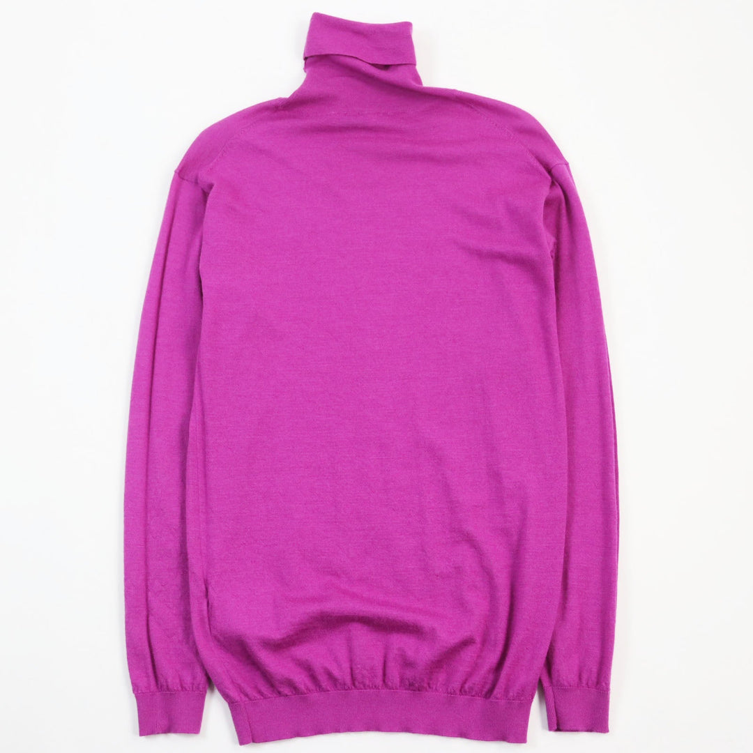 VALENTINO sweater UB3KC17A5S7 Main: 70% cashmere, Main: 30% silk, Part: 100% polyester, Part: 100% rayon pink mens S Used Authentic