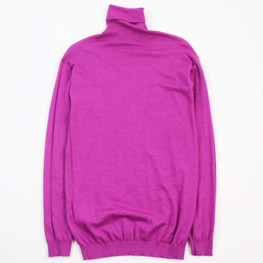 VALENTINO sweater UB3KC17A5S7 Main: 70% cashmere, Main: 30% silk, Part: 100% polyester, Part: 100% rayon pink mens S Used Authentic