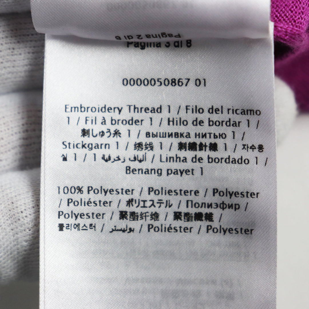 VALENTINO sweater UB3KC17A5S7 Main: 70% cashmere, Main: 30% silk, Part: 100% polyester, Part: 100% rayon pink mens S Used Authentic