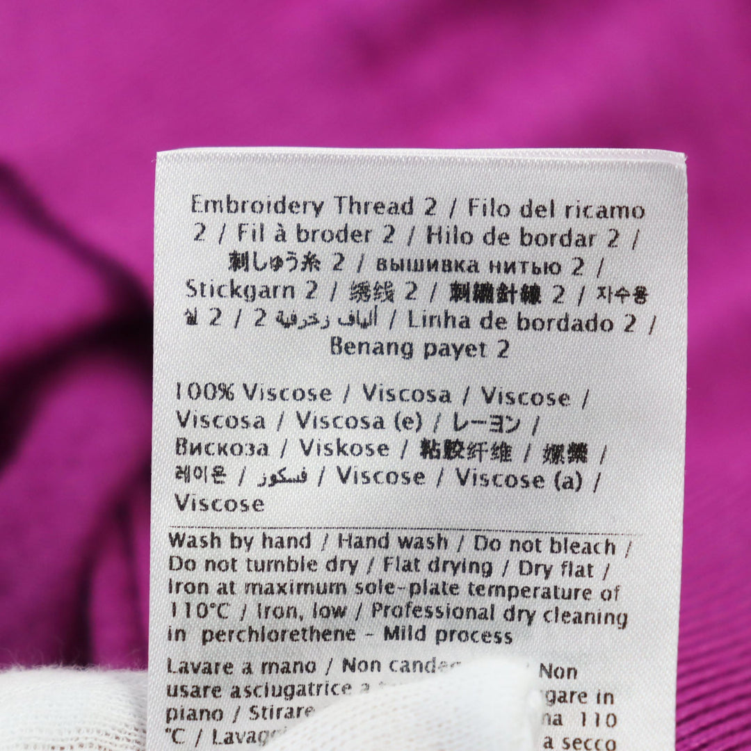 VALENTINO sweater UB3KC17A5S7 Main: 70% cashmere, Main: 30% silk, Part: 100% polyester, Part: 100% rayon pink mens S Used Authentic