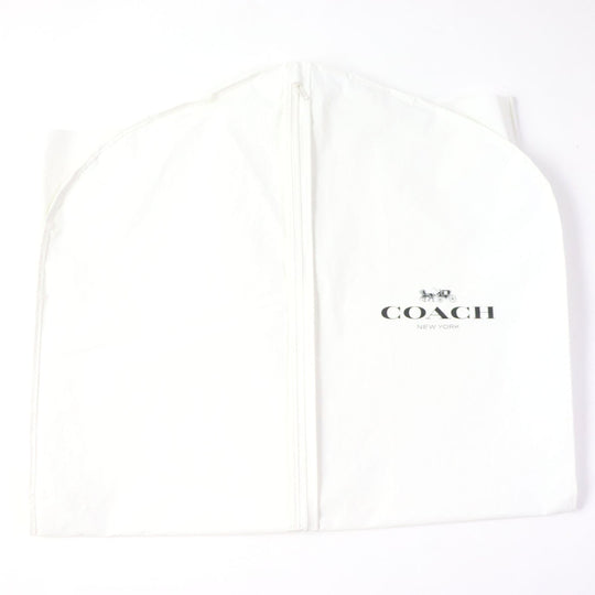 COACH down coat F57028 Main: 100% nylon, Lining: 100% nylon, Filling: 50% down, Filling: 50% feather, Part: leather, Fur: lamb fur purple Women XS Used Authentic