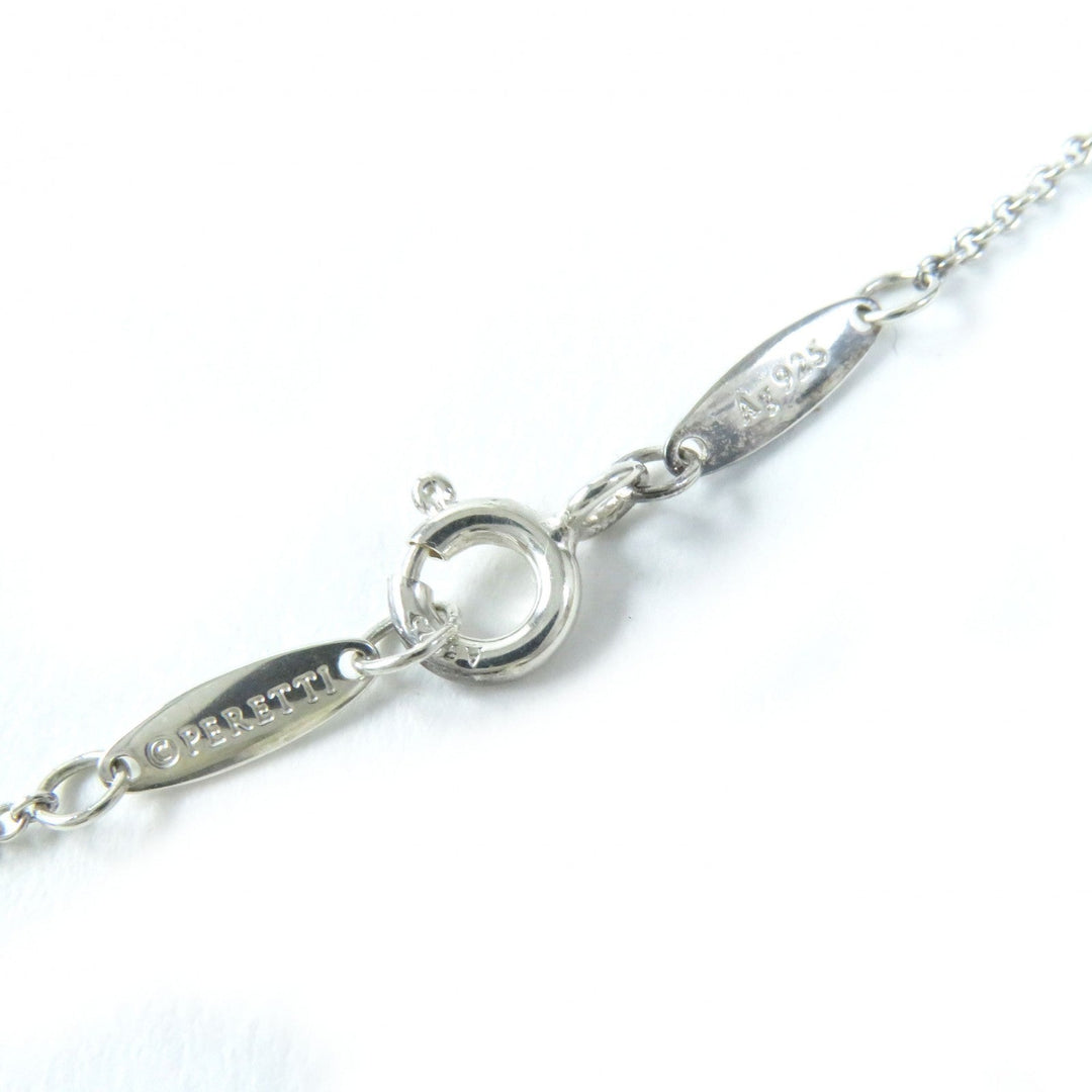 TIFFANY&Co. Necklace Main: SV925, Stone: Pink sapphire Silver pink By the yard Women Used Authentic