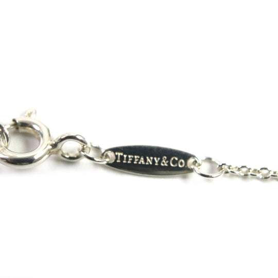 TIFFANY&Co. Necklace Main: AG925, Part: Aquamarine Silver light blue By the yard Women Used Authentic