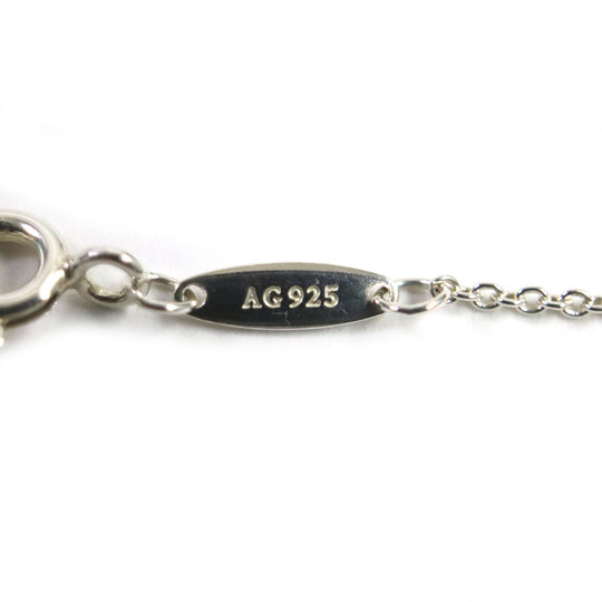 TIFFANY&Co. Necklace Main: AG925, Part: Aquamarine Silver light blue By the yard Women Used Authentic