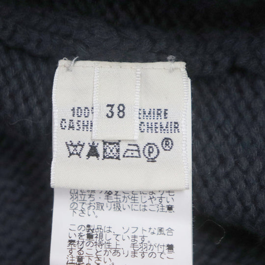 HERMES one piece Main: 100% cashmere gray Women 38 Used Authentic