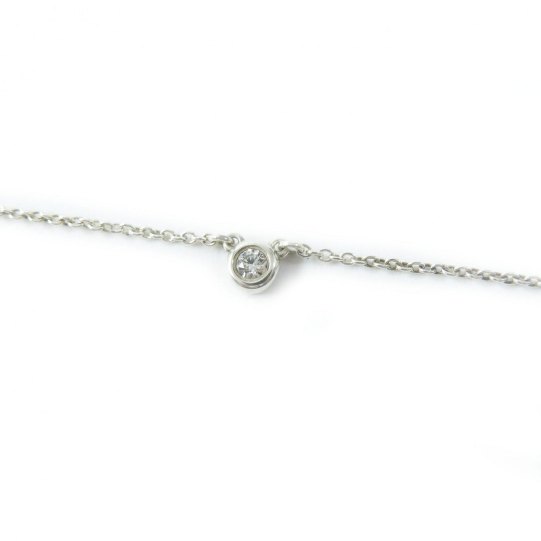 TIFFANY&Co. Necklace Main: SV925, Part: Diamond Silver By the yard Women Used Authentic