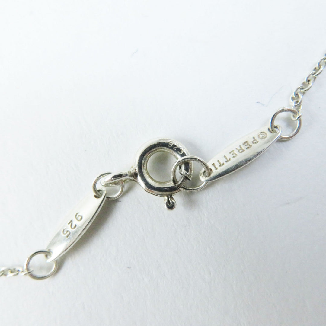 TIFFANY&Co. Necklace Main: SV925, Part: Diamond Silver By the yard Women Used Authentic