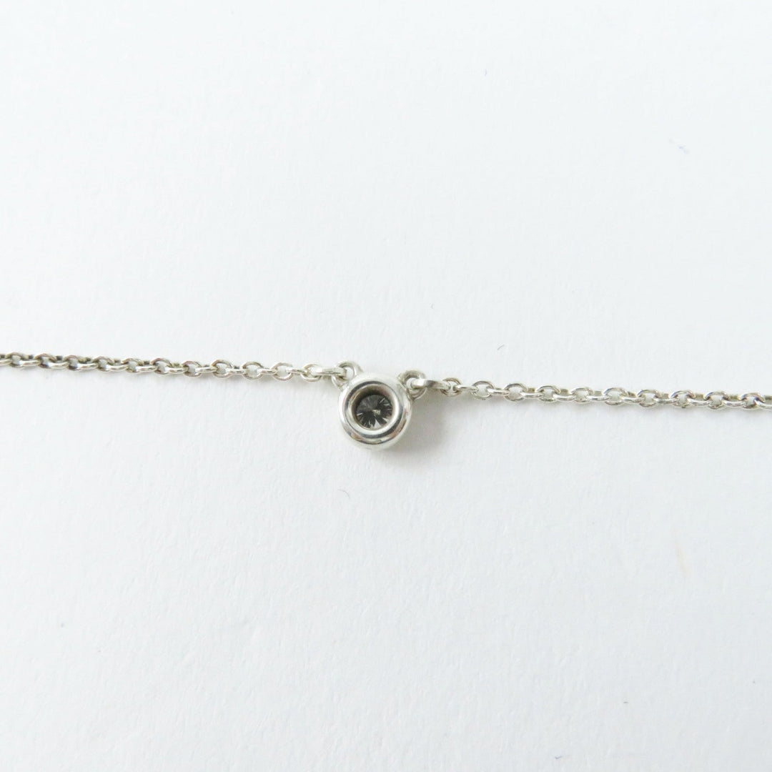TIFFANY&Co. Necklace Main: SV925, Part: Diamond Silver By the yard Women Used Authentic