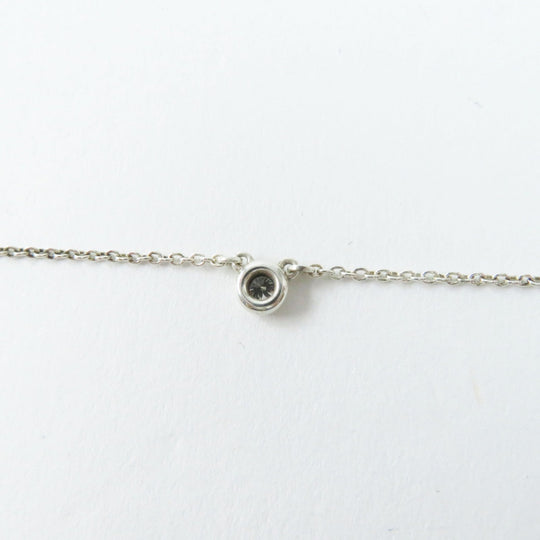 TIFFANY&Co. Necklace Main: SV925, Part: Diamond Silver By the yard Women Used Authentic