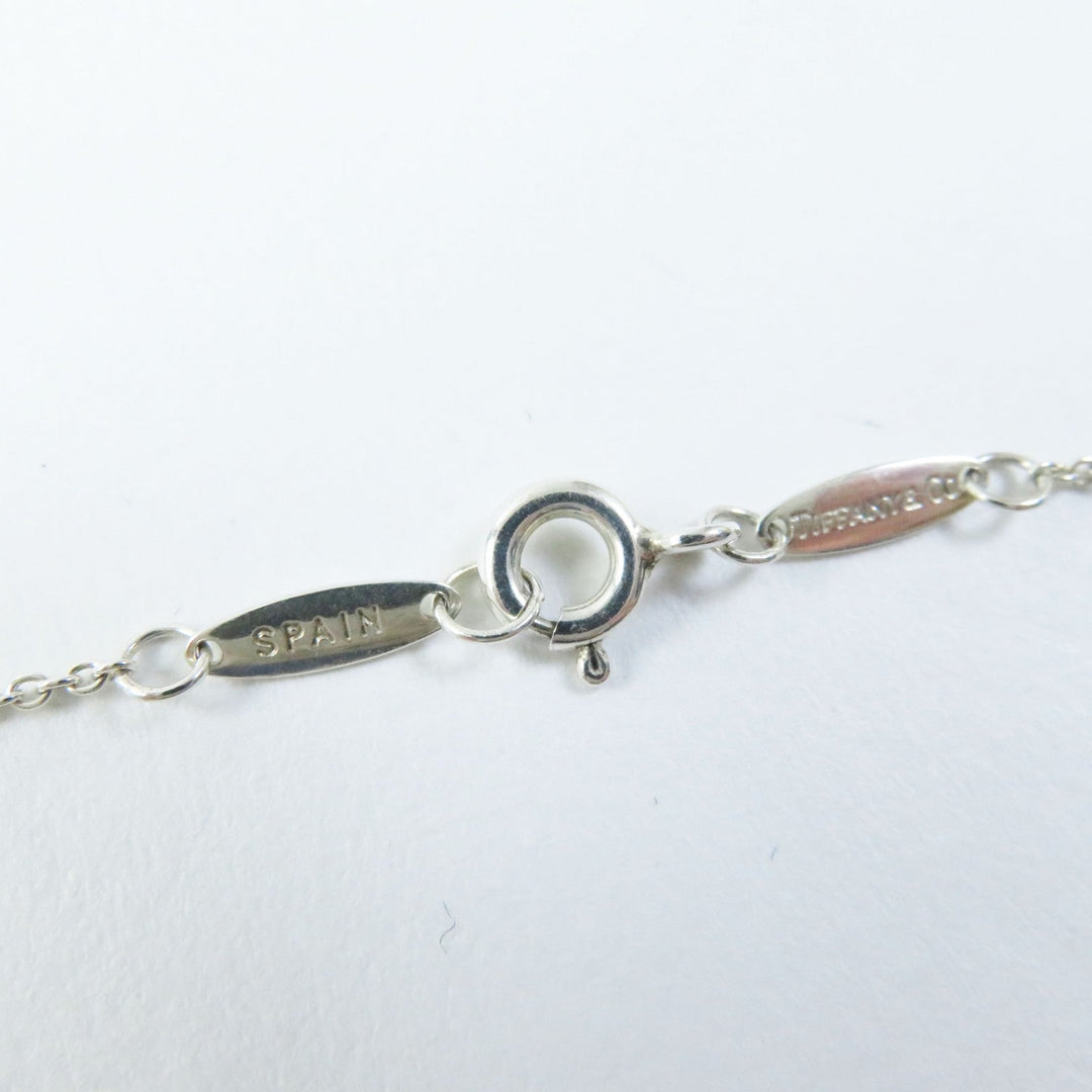 TIFFANY&Co. Necklace Main: SV925, Part: Diamond Silver By the yard Women Used Authentic
