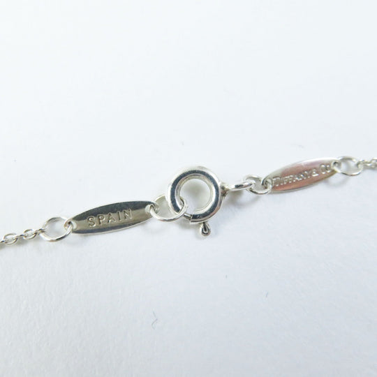 TIFFANY&Co. Necklace Main: SV925, Part: Diamond Silver By the yard Women Used Authentic