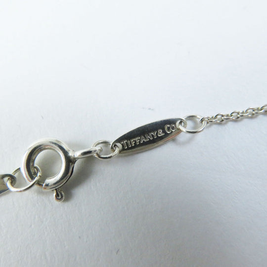 TIFFANY&Co. Necklace Main: SV925, Part: Diamond Silver By the yard Women Used Authentic