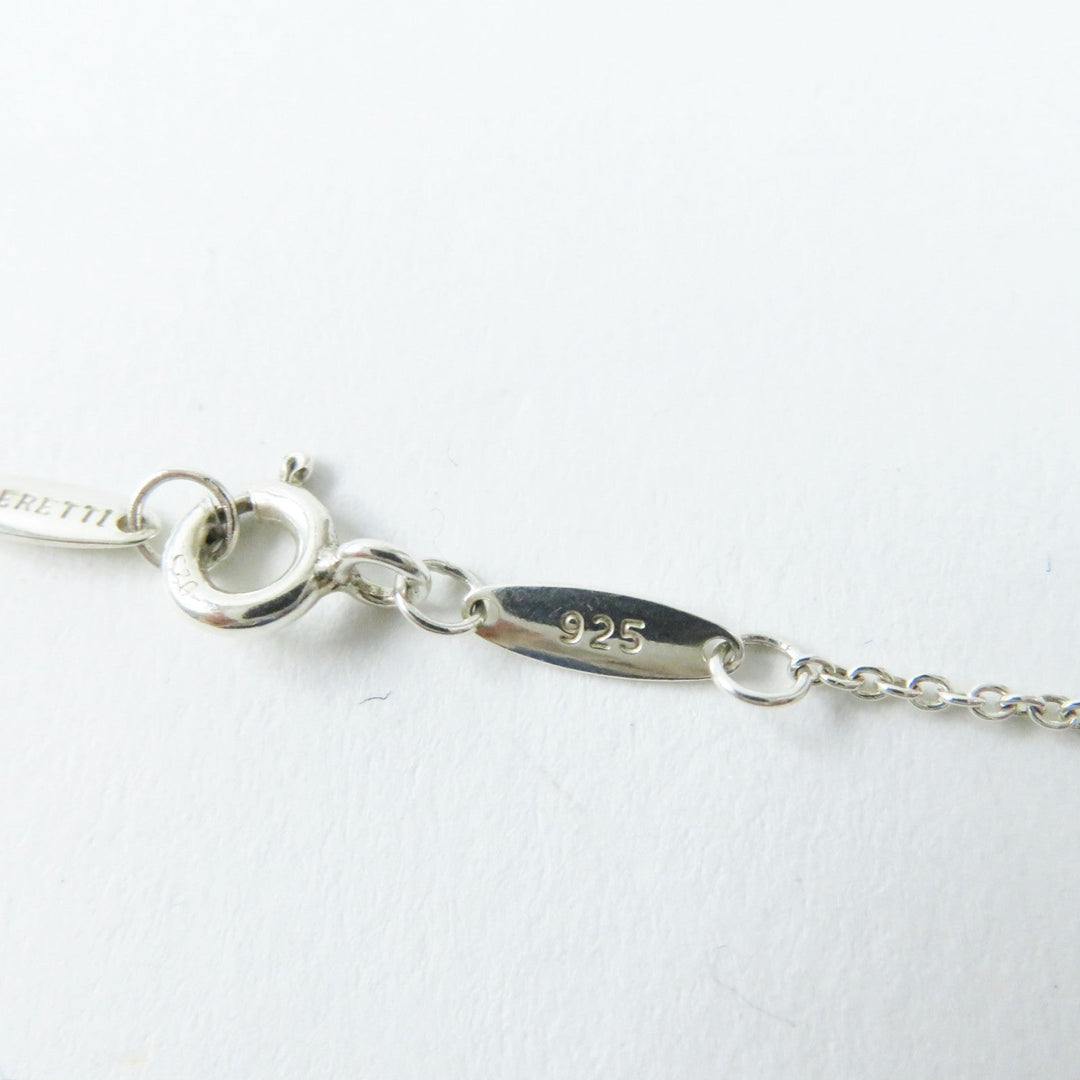 TIFFANY&Co. Necklace Main: SV925, Part: Diamond Silver By the yard Women Used Authentic