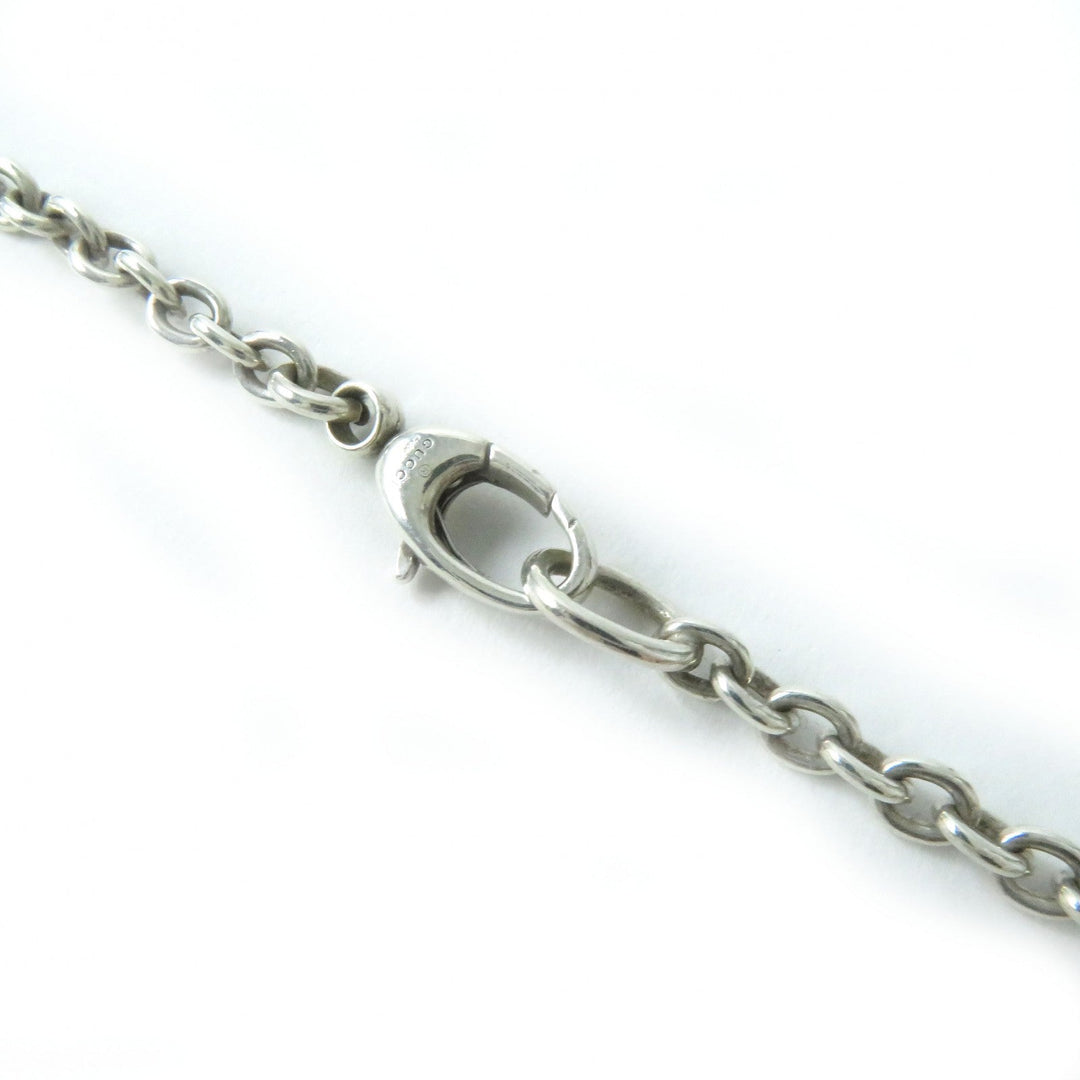 GUCCI Necklace 293710 Main�FSV925 Silver Women Used Authentic