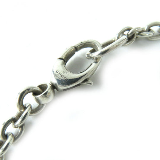 GUCCI Necklace 293710 Main�FSV925 Silver Women Used Authentic