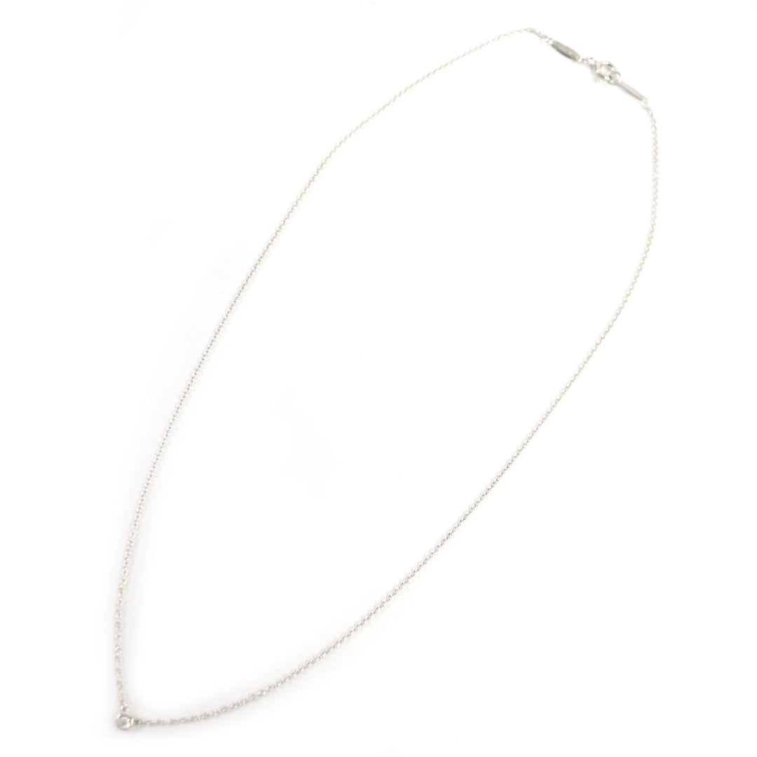 TIFFANY&Co. Necklace Main: AG925, Part: Diamond Silver By the yard Women Used Authentic