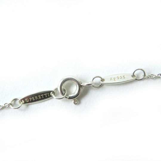 TIFFANY&Co. Necklace Main: AG925, Part: Diamond Silver By the yard El Saperetti Women Used Authentic
