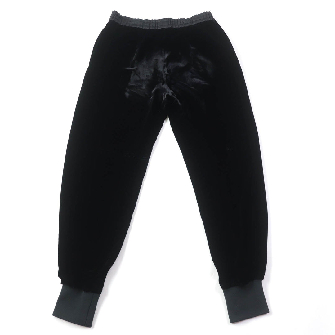 CHANEL Pants P65297 Main: 92% rayon, Main: 8% silk, Part: 86% rayon, Part: 12% polyamide (nylon), Part: 2% elastane (polyurethane), Part: 100% silk black Women 42 Used Authentic