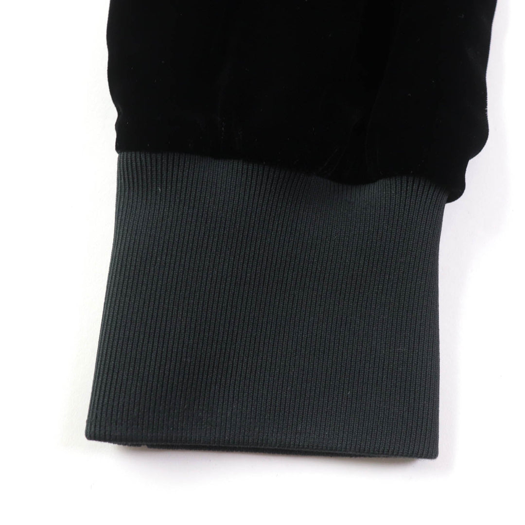 CHANEL Pants P65297 Main: 92% rayon, Main: 8% silk, Part: 86% rayon, Part: 12% polyamide (nylon), Part: 2% elastane (polyurethane), Part: 100% silk black Women 42 Used Authentic